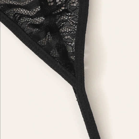 BDSM Lace Harness Garter Lingerie Pure Romance - Picture 5 of 5